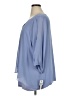 AB Studio 100% Polyester Blue 3/4 Sleeve Blouse Size 1X - photo 5