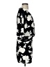 Ark & Co. 100% Polyester Print Black Cocktail Dress Size S - photo 4