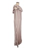 Exist Stripes Brown Casual Dress Size L - photo 4