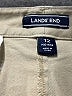 Lands' End Solid Tan Khaki Shorts Size 12 - photo 3