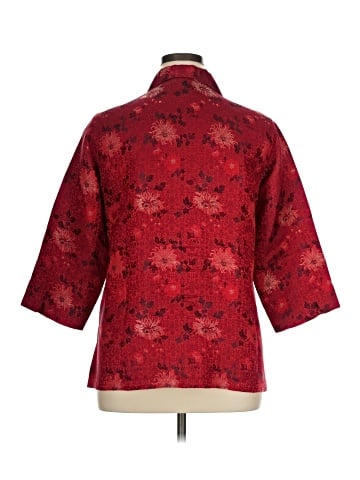 Chico's Design 3/4 Sleeve Button-Down Shirt (view 2)