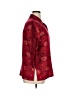 Chico's Design Floral Red 3/4 Sleeve Button-Down Shirt Size XL (3) - photo 4