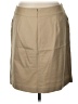 J. McLaughlin Solid Tan Casual Skirt Size 10 - photo 2