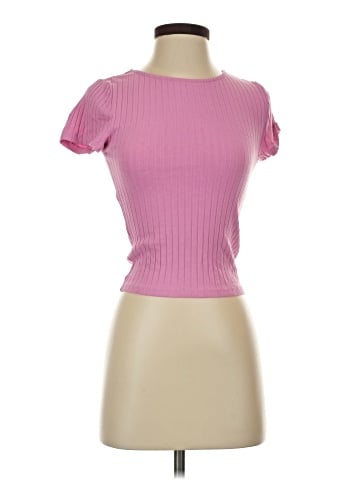Noisy May Short Sleeve Turtleneck (view 1)