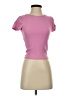 Noisy May Pink Short Sleeve Turtleneck Size XS - photo 1