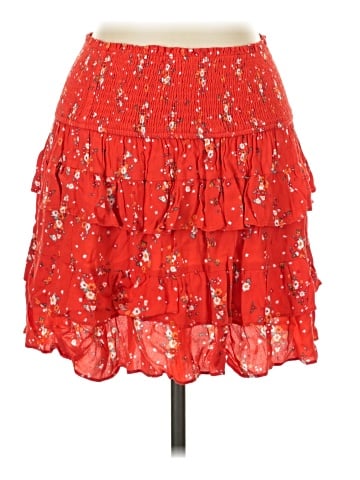 Olivaceous Casual Skirt (view 1)