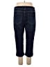 Curve Appeal Solid Blue Jeans Size 20 - photo 2