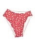 Zaful Polka Dots Red Swimsuit Bottoms Size L - photo 1