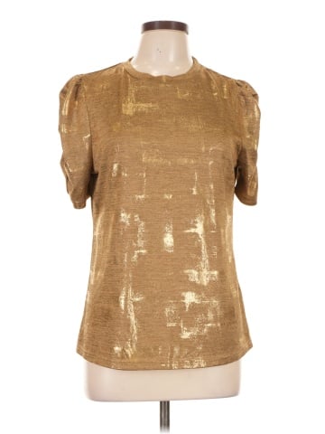 Allegra K Short Sleeve Blouse (view 1)