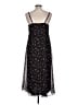 No Boundaries 100% Polyester Floral Black Casual Dress Size L - photo 2