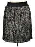 Stella & Dot Metallic Silver Casual Skirt Size M - photo 1