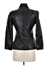 MLC 100% Leather Black Leather Jacket Size 6 - photo 2