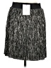 Stella & Dot Metallic Silver Casual Skirt Size M - photo 2