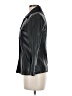 MLC 100% Leather Black Leather Jacket Size 6 - photo 5
