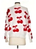 Altar'd State Hearts White Pullover Sweater Size XS - photo 2