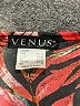 Venus 100% Polyester Tropical Red Casual Dress Size L - photo 7