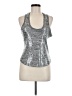 Pilcro Silver Sleeveless Top Size M - photo 1