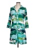 BCBGMAXAZRIA Green Casual Dress Size L - photo 1