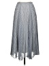 Maeve Stripes Silver Casual Skirt Size XS - photo 1
