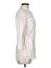 Theory Ivory 3/4 Sleeve Button-Down Shirt Size M - photo 4
