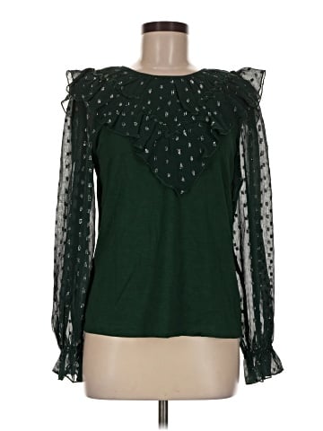 Ann Taylor LOFT Long Sleeve Blouse (view 1)