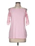Unbranded Pink 3/4 Sleeve T-Shirt Size M - photo 1