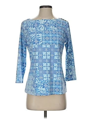 J. McLaughlin 3/4 Sleeve T-Shirt (view 1)
