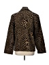 Susan Graver Animal Print Gold Blazer Size L - photo 2