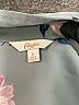 Candie's 100% Polyester Floral Blue Long Sleeve Blouse Size S - photo 7