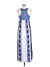 Altar'd State Graphic Blue Casual Dress Size M - photo 2