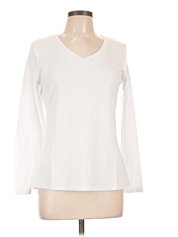 Jones New York Long Sleeve T-Shirt (view 1)