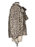 H&M Animal Print Brown Long Sleeve Blouse Size L - photo 4