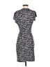 Laundry by Design Print Gray Casual Dress Size 6 - photo 2
