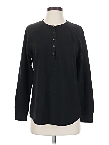 Unbranded Long Sleeve Henley (view 1)