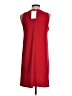 MICHAEL Michael Kors Solid Red Casual Dress Size S - photo 2