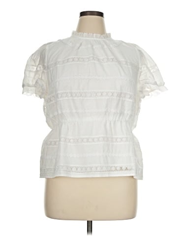 J.Crew Short Sleeve Blouse (view 1)