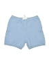 Bella Bliss 100% Cotton Solid Blue Shorts Size 6 - photo 1