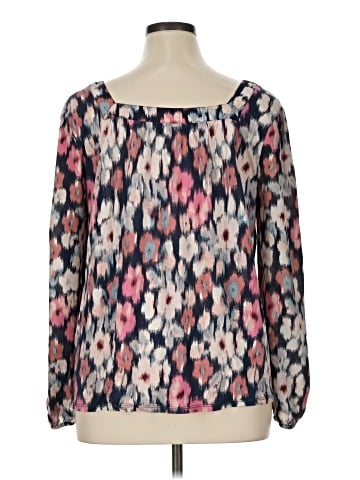 Ann Taylor LOFT Outlet 3/4 Sleeve Blouse (view 2)
