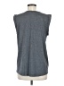 Ann Taylor LOFT Gray Sleeveless Top Size M - photo 2