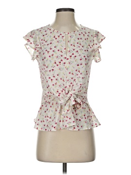 E&M Collection Short Sleeve Blouse