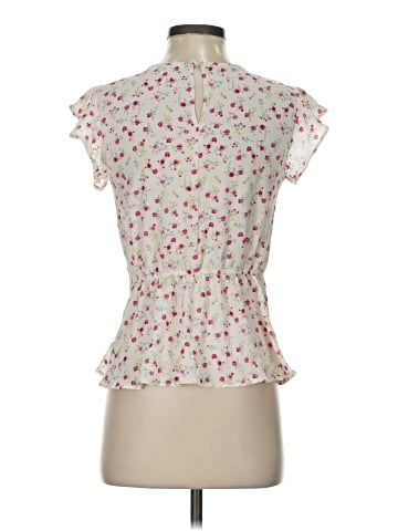 E&M Collection Short Sleeve Blouse (view 2)