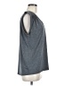 Ann Taylor LOFT Gray Sleeveless Top Size M - photo 4