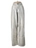 Zara Metallic Silver Casual Pants Size 6 - photo 1