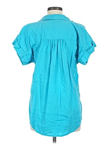Caslon Short Sleeve Blouse (view 2)