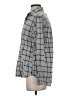 Grayson 100% Cotton Checkered-gingham Gray Long Sleeve Button-Down Shirt Size Sm (2) - photo 5