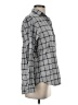 Grayson 100% Cotton Checkered-gingham Gray Long Sleeve Button-Down Shirt Size Sm (2) - photo 4