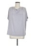 Athleta Gray Short Sleeve Top Size M - photo 1