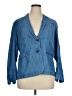 Lands' End 100% Lyocell Blue Blazer Size 14 - 16 - photo 1