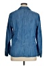 Lands' End 100% Lyocell Blue Blazer Size 14 - 16 - photo 2