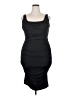Sofia Jeans by Sofia Vergara Solid Black Cocktail Dress Size 18 - photo 1